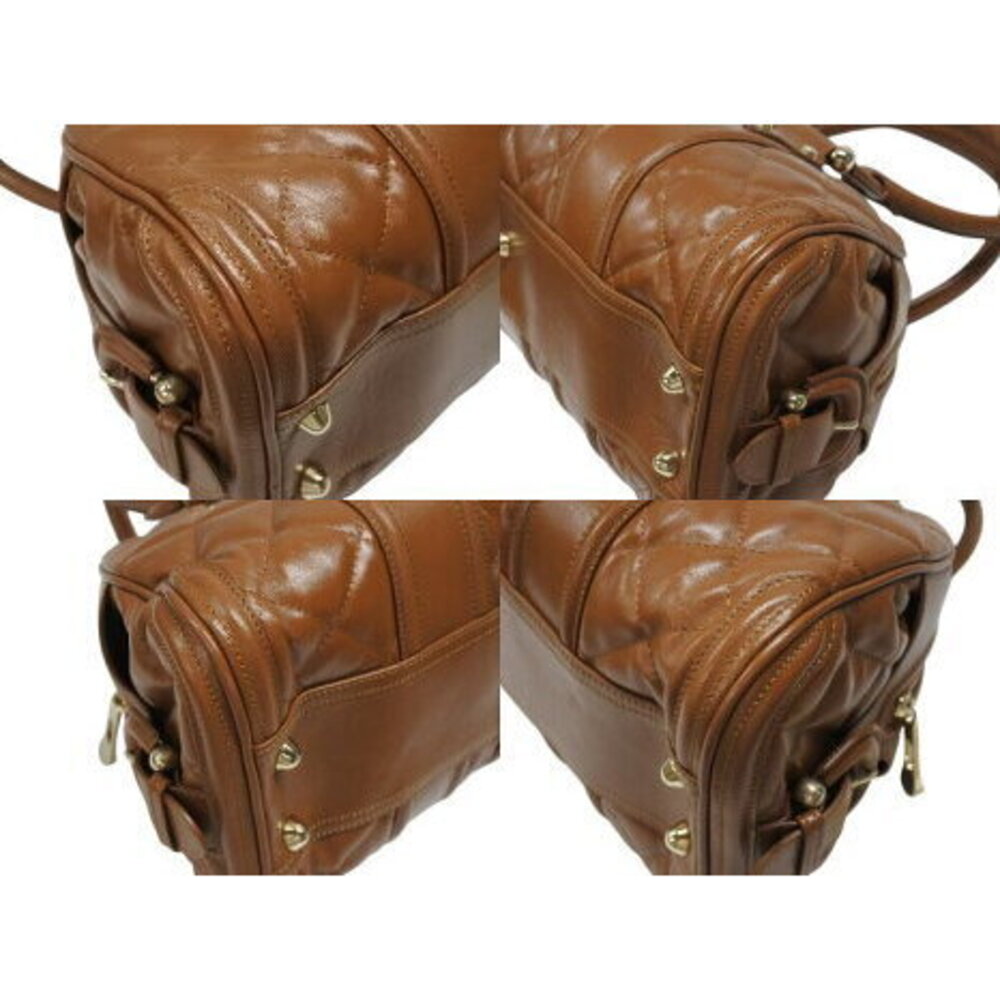 Burberry Bowling Boston bag brown - Picture 7 of 8